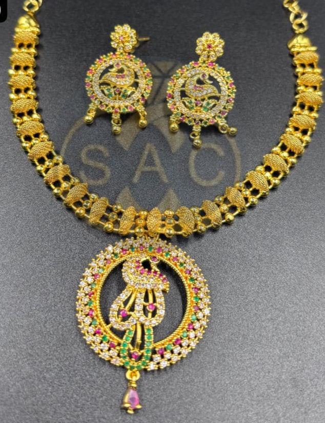 Premium Quality Fancy south Necklace - 477