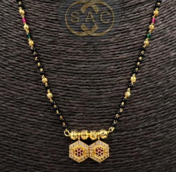 1 GM Forming Short Mangalsutra - 1360