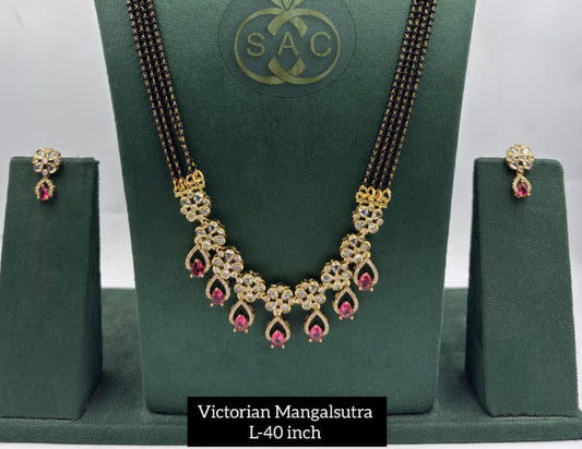 VICTORIAN MANGALSUTRA SET - 1254