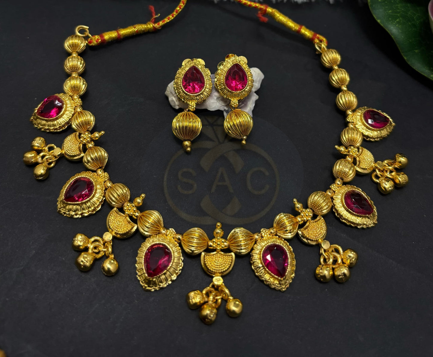 Handmade Laxmi Necklace - 322
