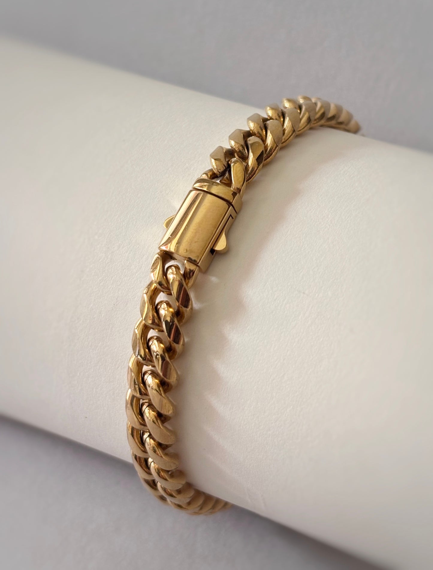 Titan Cuban Link Bracelet – 18KT Gold Plated