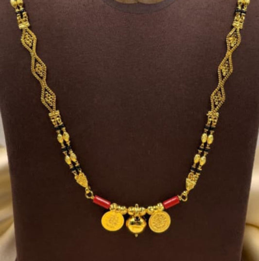 Micro Gold South Mangalsutra Set - 1439