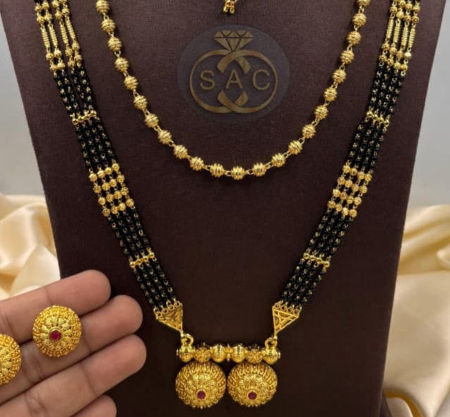 Micro Gold Mangalsutra Set 1410