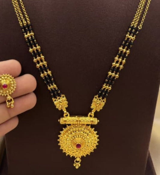 New Micro Gold Mangalsutra - 1425