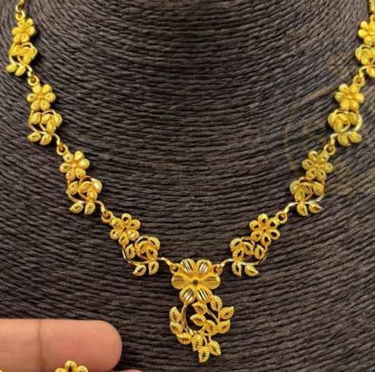Premium Quality Micro Gold Necklace - 791