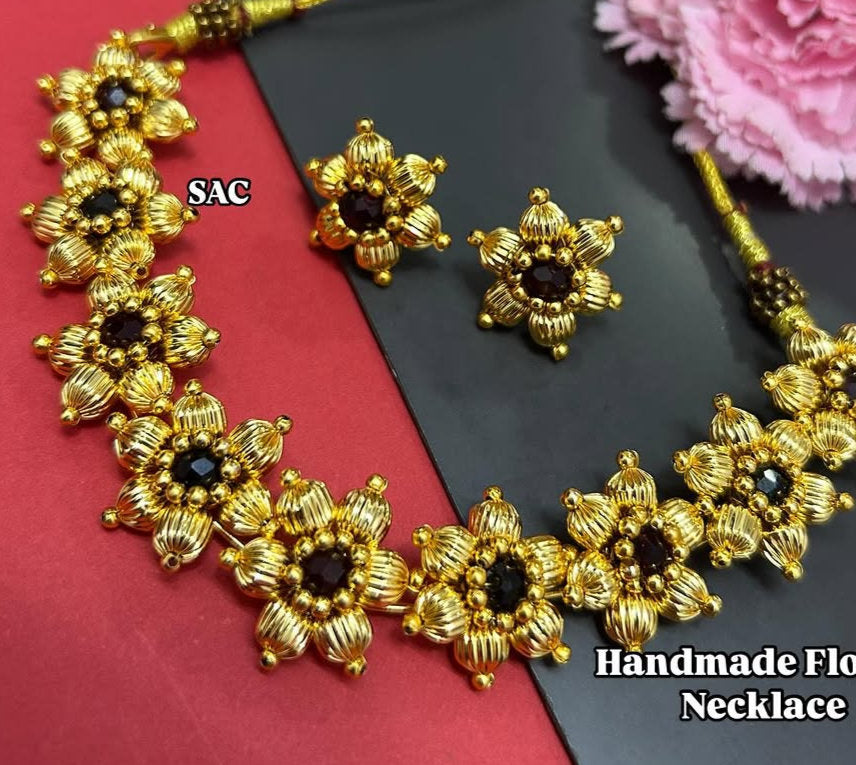 Handmade Flower Necklace