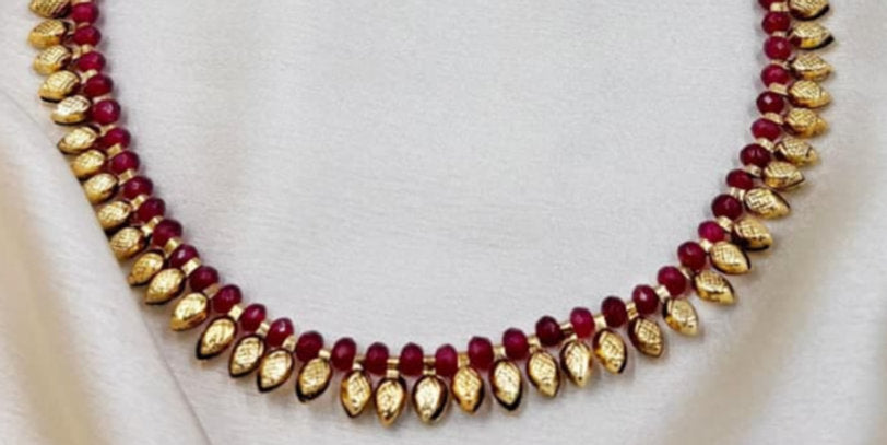 Premium Quality Heritage Short Necklace - 1387