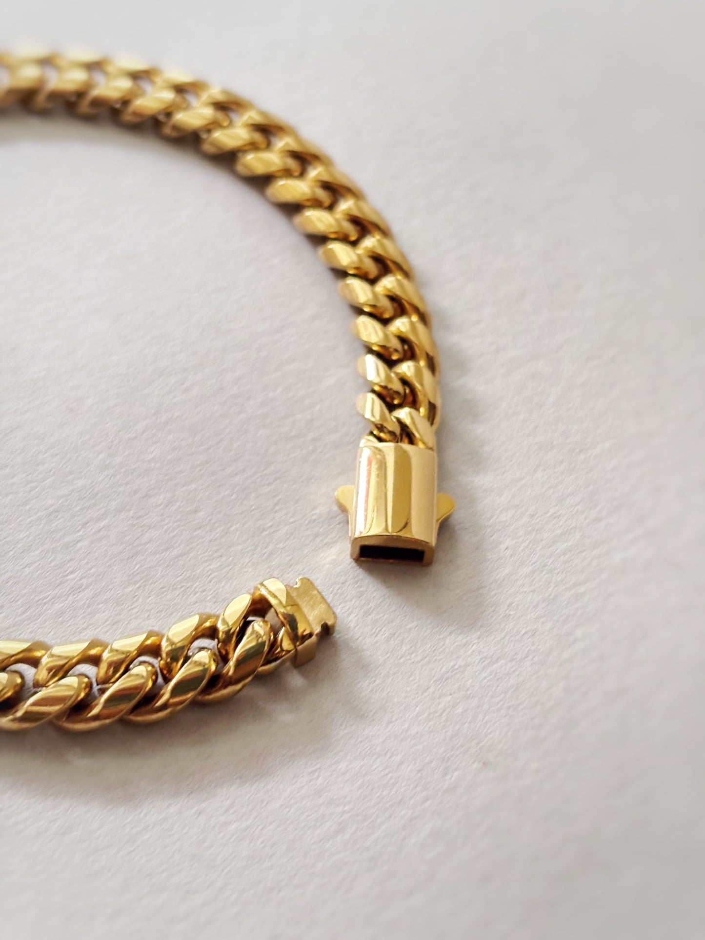 Titan Cuban Link Bracelet – 18KT Gold Plated
