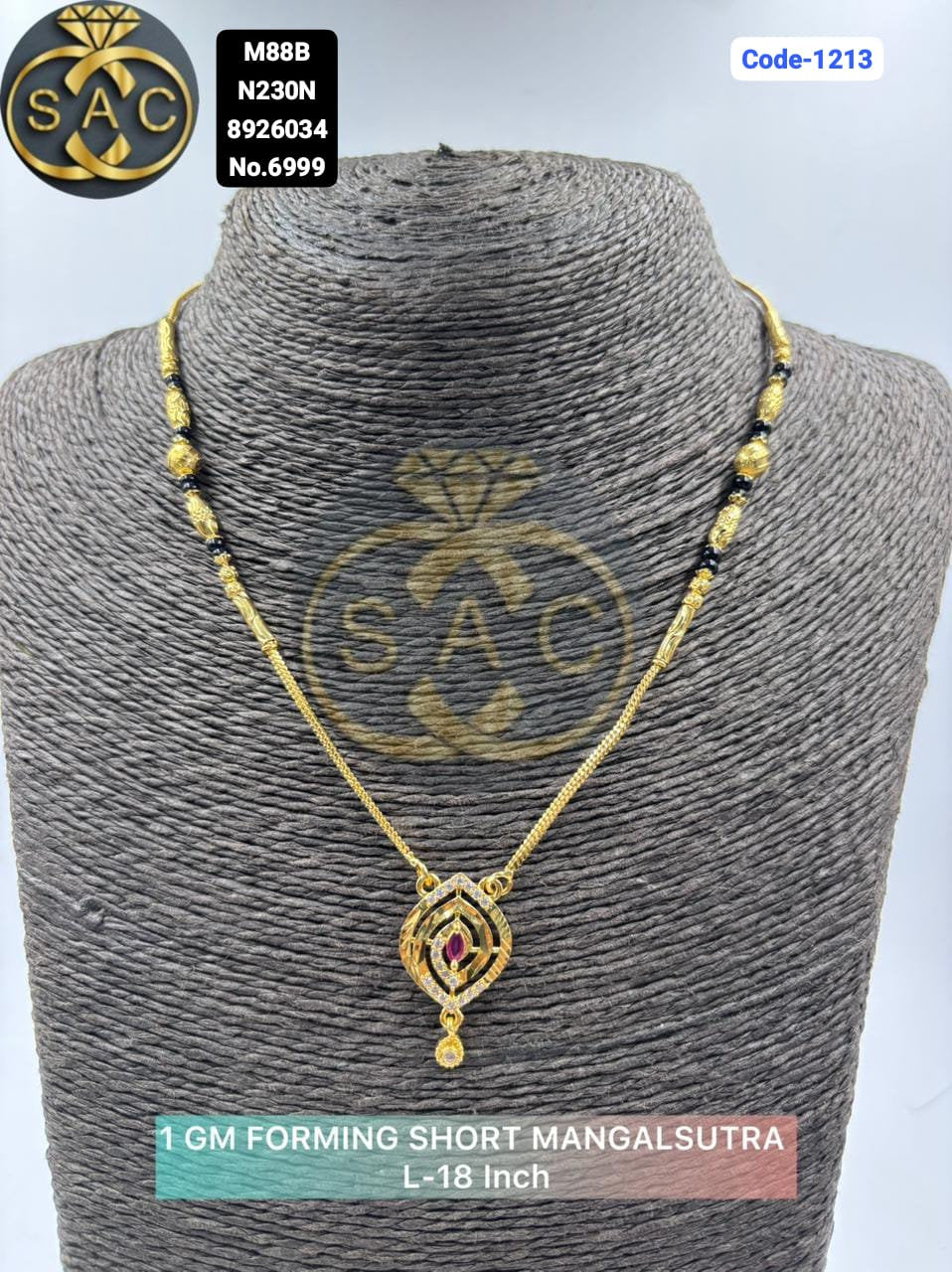 1 GM Forming Short Mangalsutra -1213