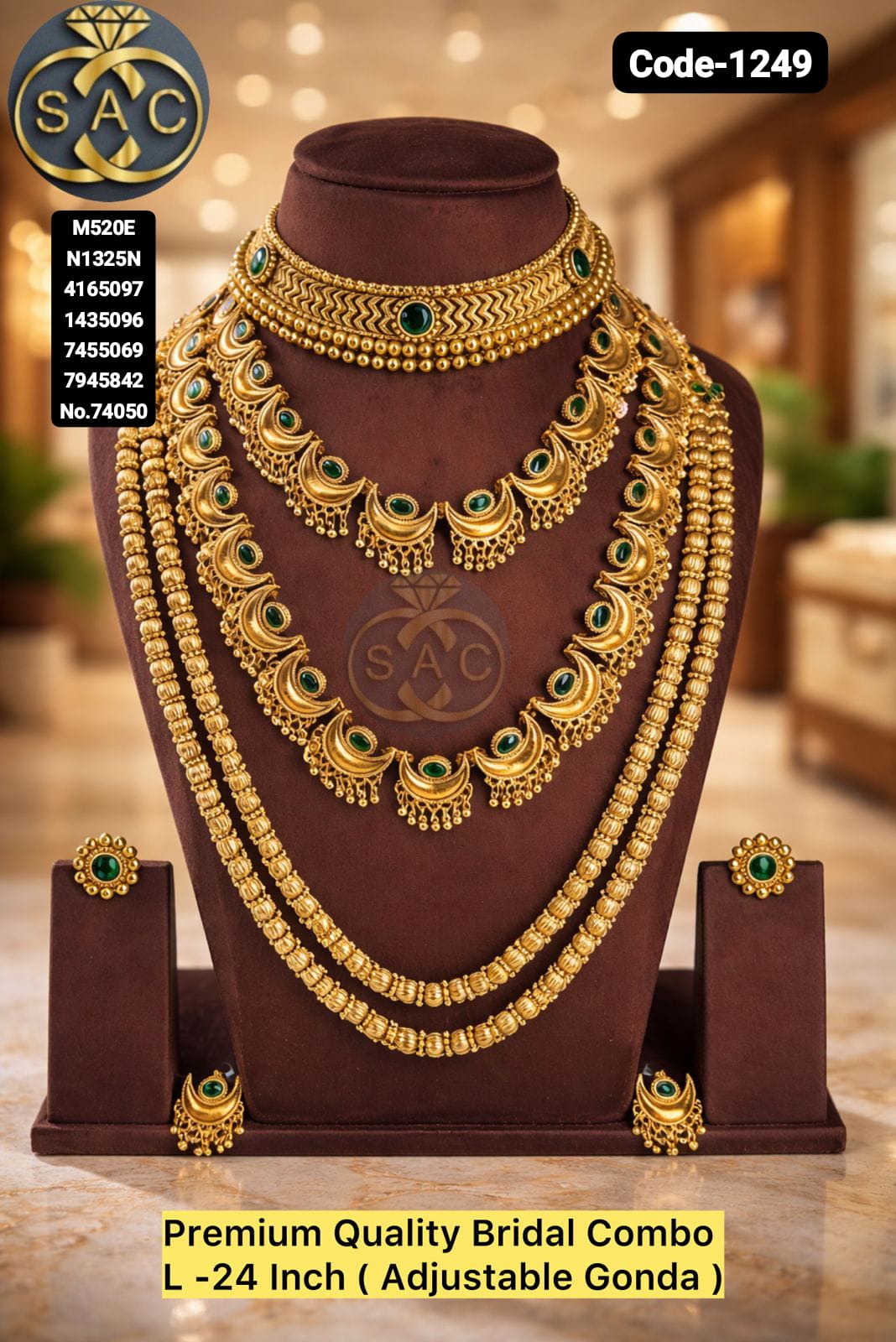 Premium Quality BRIDAL COMBO SET - 1249