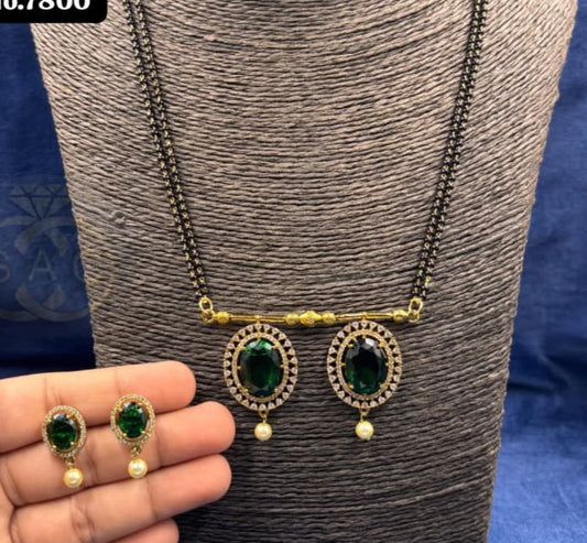 VICTORIAN MANGALSUTRA SET - 1192