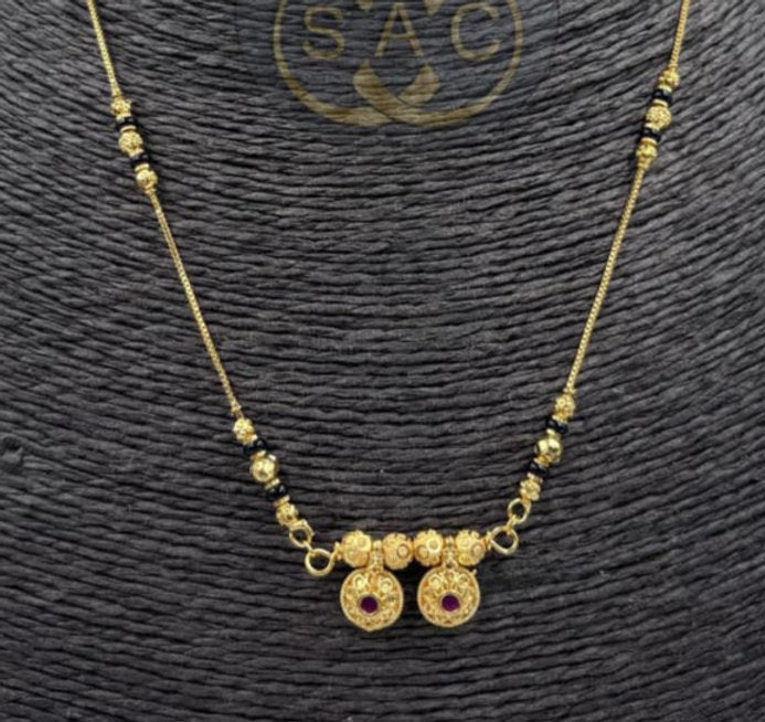 1 GM Forming Short Mangalsutra - 1301