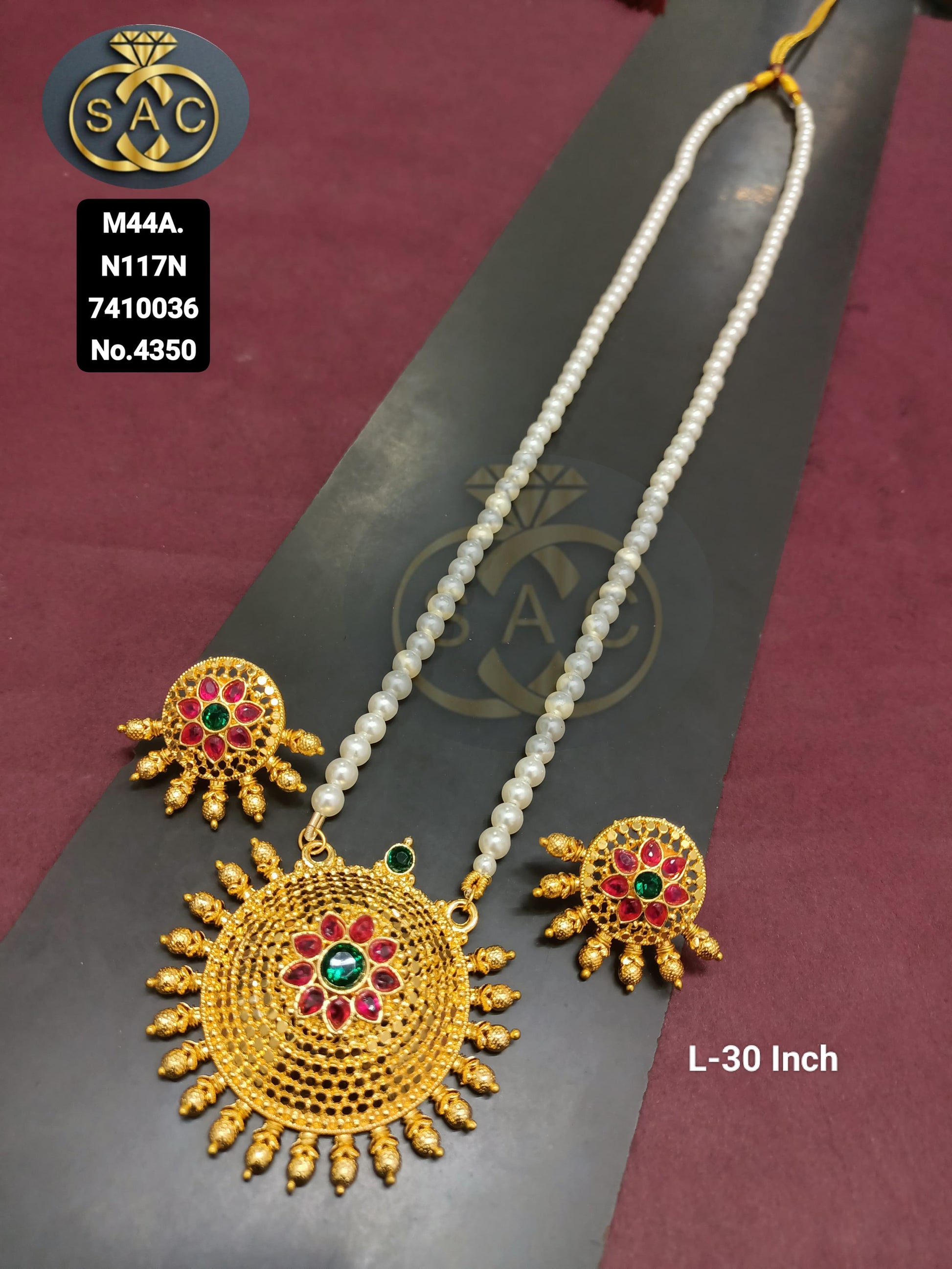 Micro Gold Tanmani Set