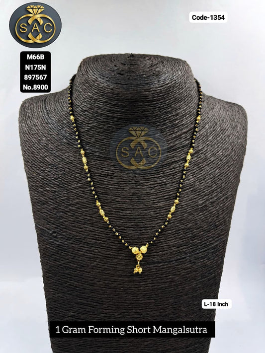 1 GM Forming Short Mangalsutra - 1354