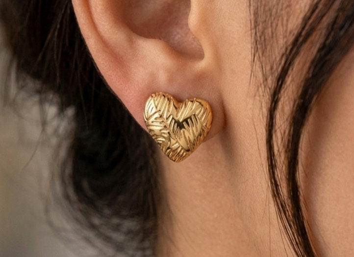 Elegant Heart Love Earrings