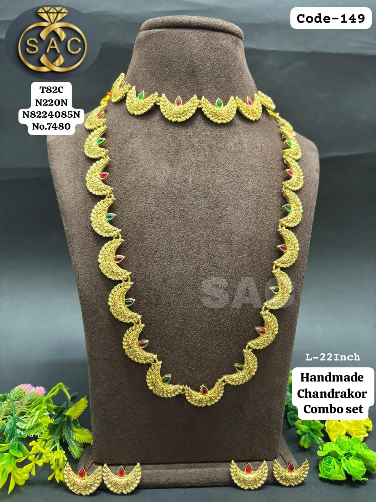 Handmade Chandrakor Combo Set - 149