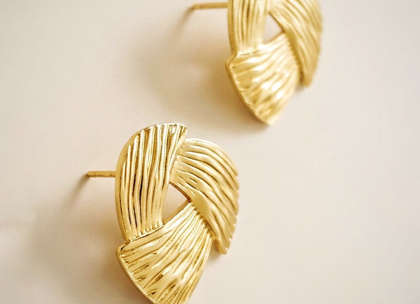 Elegant Triangular Loop Earrings