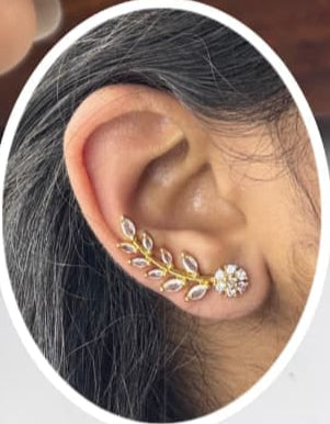 AD STONE HALF EARCUFF - 1283
