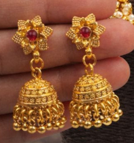 Premium Quality GHUNGARU MOTI MALA - 1301