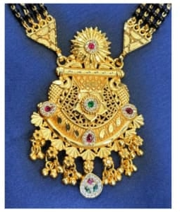 New Micro Gold  Mangalsutra - 1468