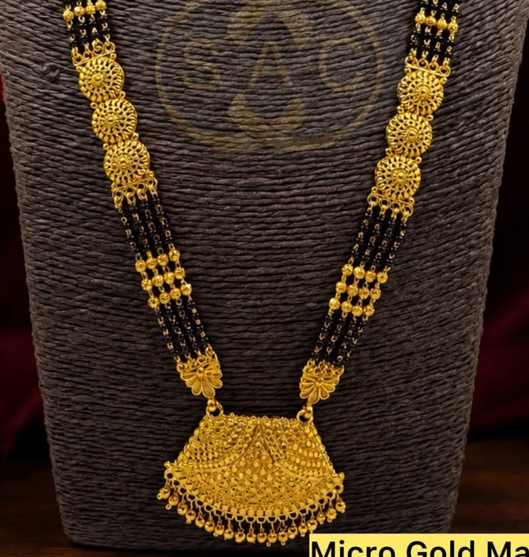New Micro Gold  Mangalsutra - 1599