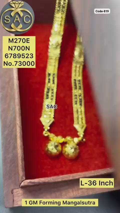 1 GM FORMING MANGALSUTRA - 819